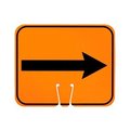 National Marker Co Cone Sign - Right Arrow CS5